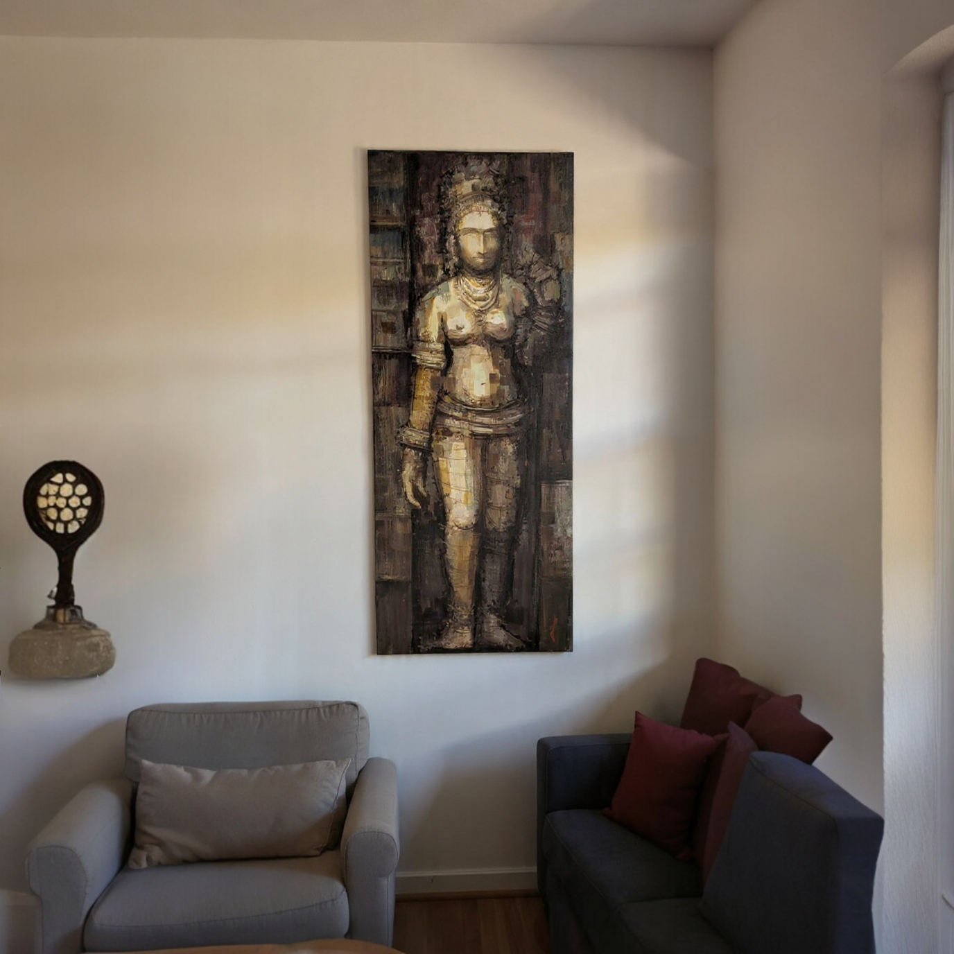 Shilabalike In Oil Painting 38 Inches X 15 Inches