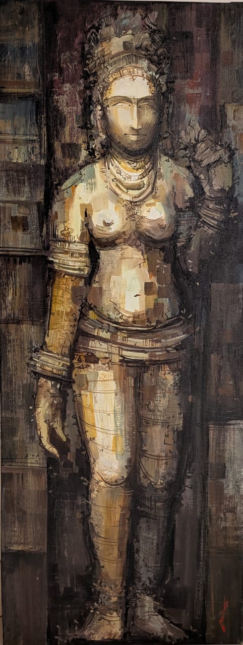 Shilabalike In Oil Painting 38 Inches X 15 Inches